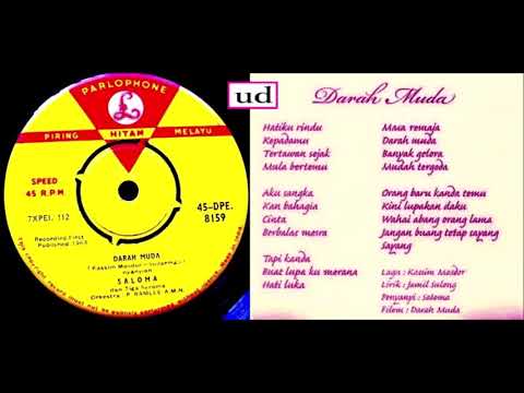 Saloma dan Tiga Serama dgn. Orkestra dbp. P. Ramlee - Darah Muda (Kassim Masdor-Jamil Sulong) - 1963