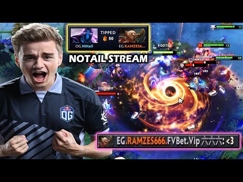 How NotaiL ruin PRO PLAYER Gameplay??? — Tipping is an instant BullsEye!!! DOTA 2