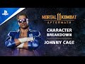 Mortal Kombat 11 Aftermath - Competition Center Character Breakdown: Johnny Cage | PS4