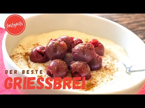 BESTER Grießbrei der Welt - so wird der Grießpudding locker-leicht!