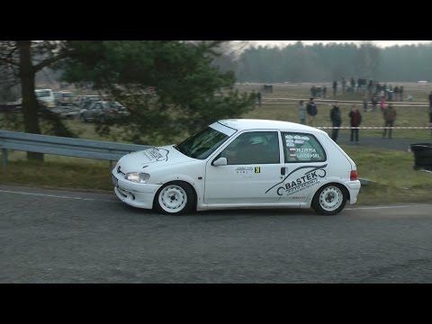 Barbórka Tyska 2014 - Łukasz Przybyła Tomasz Latosiński Peugeot 106 by OesRecords