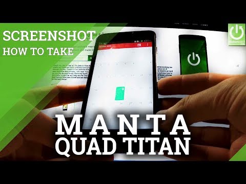 How to Capture Screen on MANTA MSP5008 Quad Titan - Android Screenshot
