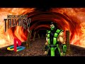 Mortal Kombat Trilogy Playstation Reptile Playthrough HD RetroGameUp