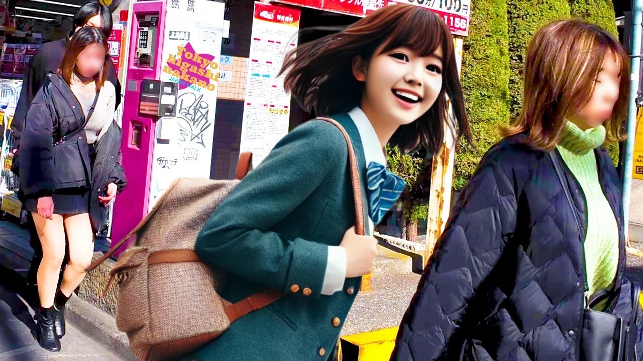 Tokyo Higashinakano 🐶 Walk ♪💖 4K ASMR Non-stop 1 hour