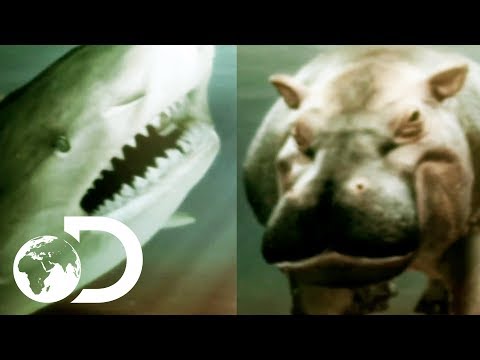 カバ VS オオメジロザメ: この致命的な対決に勝つのは誰ですか? |動物の対決