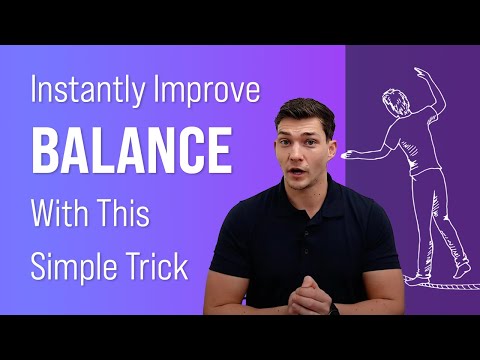 Instantly Improve Balance with 1 Simple Trick (Ages 50+)