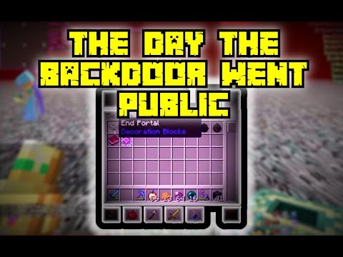 CriticalMyth - The day the 2b2t Australia backdoor went public!