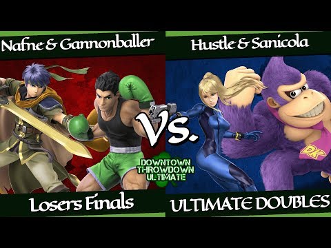 Downtown Throwdown 94 Smash Ultimate Doubles Losers Finals Nafne & Gannonballer VS Hustle & Sanicola