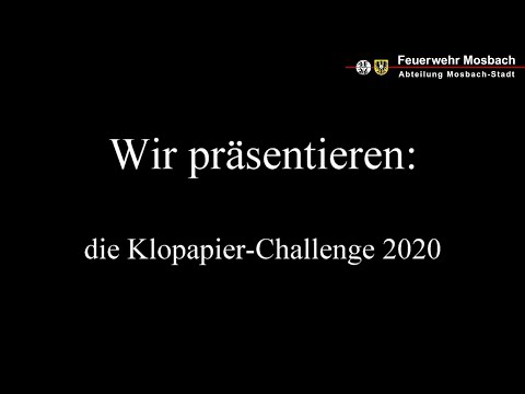 Klopapier-Challenge 2020