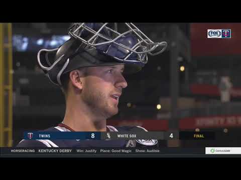 Catcher Mitch Garver on pitcher Lance Lynn's first win as a Twin