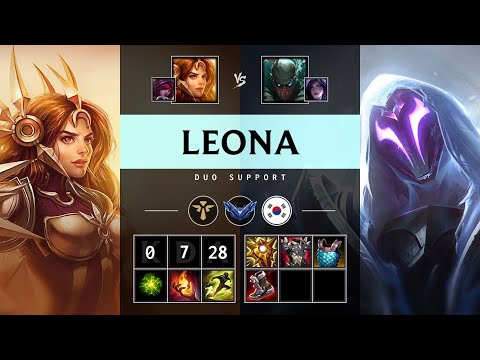 Leona Support vs Pyke - KR Diamond Patch 25.14