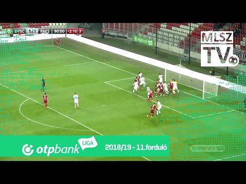 DVSC  - Paksi FC | 2-1 (1-0) | OTP Bank Liga | 11. forduló | 2018/2019