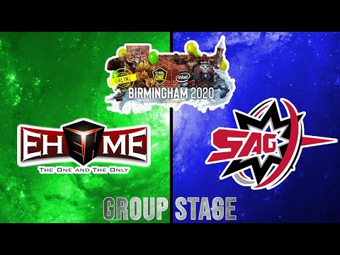 EHOME vs SAG (Bo3) | ESL One Birmingham 2020 - Online: China