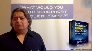 Import Home Depot into QuickBooks Pro Xtra Intro
