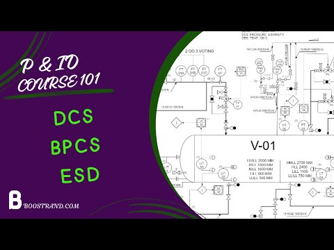 011 Control and shutdown systems DCS and ESD or BPCS & SIS - P&ID Course 101