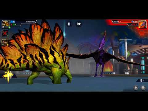 Jurassic world the game boss fight valkyrie 77