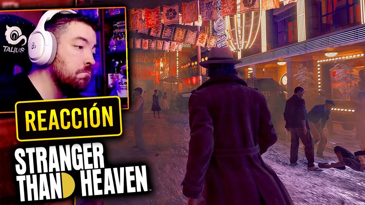 El juego tiene PINTAZA pero... no sé... Mi REACCIÓN a STRANGER THAN HEAVEN y su GAMESCOM 2026 DEMO