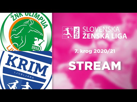 1.SŽNL 20/21 7.krog ŽNK Olimpija Ljubljana - ŽNK Krim RollJet
