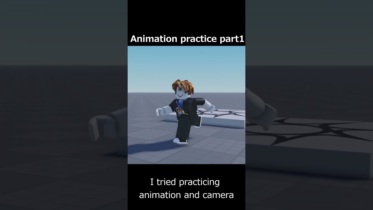 Animation practice part 1 #roblox #robloxanimation