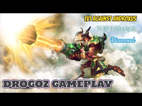 Paladins: Drogoz Gameplay with Commentary-being the Master of Androxus
