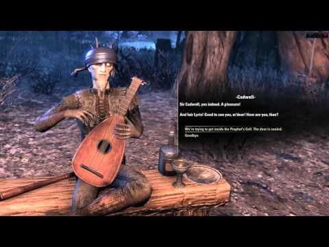 The Elder Scrolls Online walkthrough part 1 [Khajiit Dragonknight]