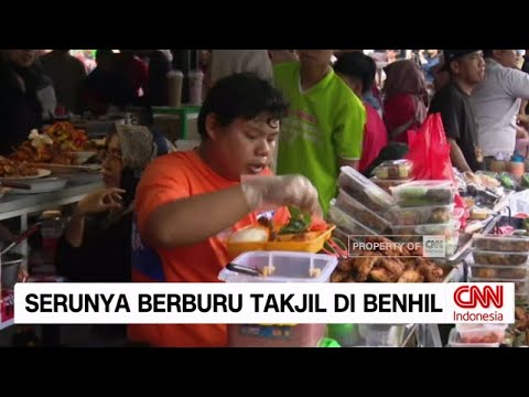 Serunya Berburu Takjil di Bendungan Hilir (Benhil)