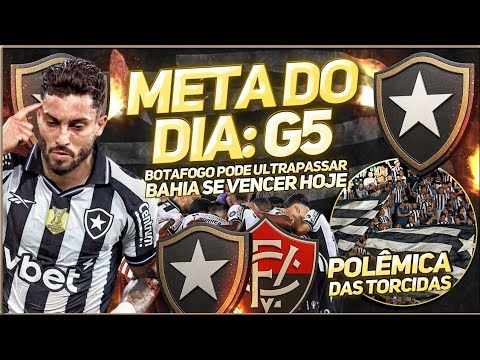 🔥I BELIEVE: TRIUMPH OVER VITÓRIA PUTS BOTAFOGO IN THE TOP 5 | GLORIOUS DEFENDS RECORD AT BARRADÃO