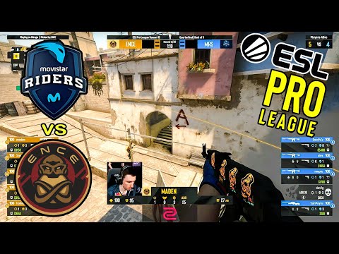 Movistar Riders vs ENCE - HIGHLIGHTS | ESL Pro League 15 | PLAYOFFS | CSGO