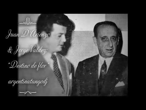 Juan D'Arienzo & Jorge Valdez - Destino de flor - Tango