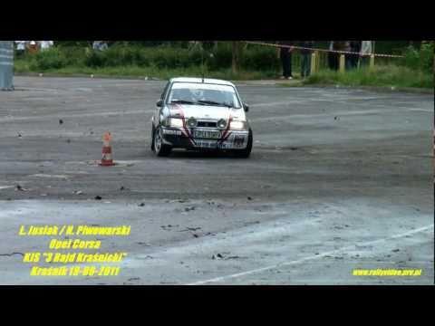 Ł. Jusiak / N. Piwowarski - Opel Corsa KJS "3 Rajd Kraśnicki" Kraśnik 19-06-2011
