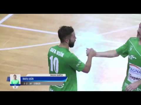 Gol de Rafa Usín (3-2) en el Gran Canaria - Magna Gurpea. J3, 1Div