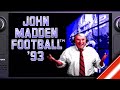 John Madden Football 93 Sega Mega Drive Genesis 1992