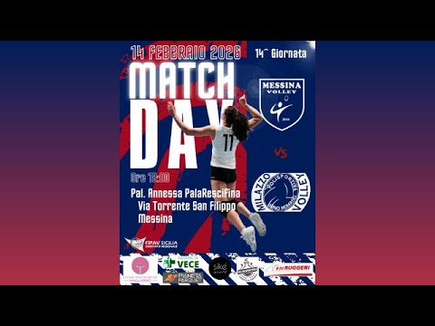 Serie C/f: Messina Volley - Pol. Nino Romano Milazzo