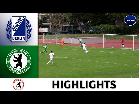 SV Empor Berlin - VfB Fortuna Biesdorf | Berlin-Liga | 5. Spieltag 2024/25 | HIGHLIGHTS