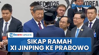 Momen Xi Jinping Hampiri Prabowo di KTT APEC 2025, Presiden RI Langsung Menyapa dan Salaman