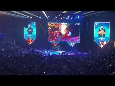 CROWD REACTIONS EVO 2023 SF6 GRAND FINALS RESET ANGRYBIRD vs MENA RD