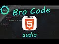 HTML how to add audio 🔊 #7 HTML how to add audio 🔊 #7