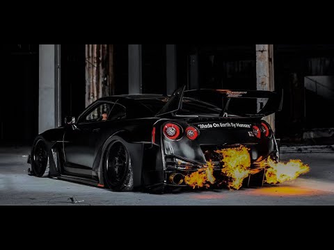 [4K] The Dark Knight x R35 GT-R with ARMYTRIX x LBWK Liberty Walk – LB SILHOUETTE WORKS