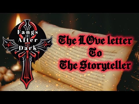 what is a LOVE LETTER to the ST/DM/GM? #vampirethemasquerade #ttrpg