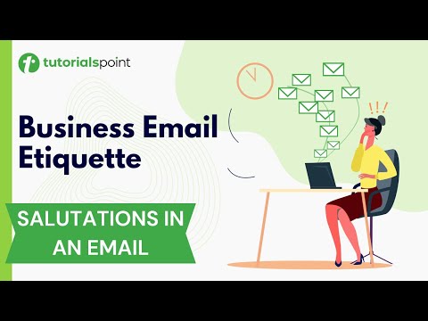 Business Email Etiquette Salutation in an Email