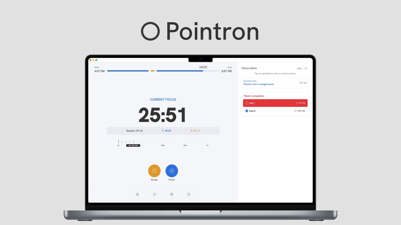 Pointron video preview