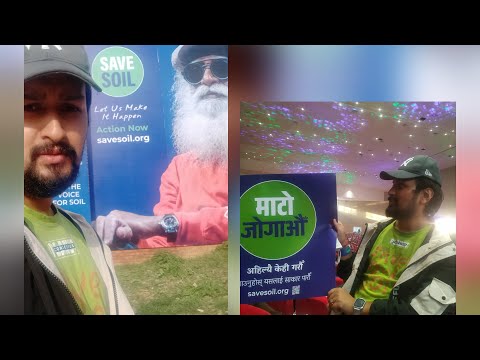 Sadhguru is in KTM #Nepal | Save Soil |Happy Birthday Day Sadhguru |