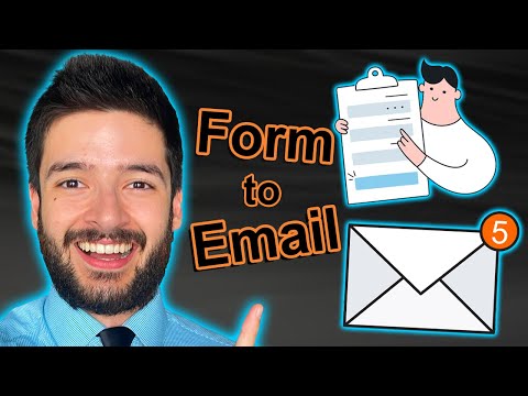 How to Send Your HTML Website Form to Your Email FREE! Form Submit Tutorial!
