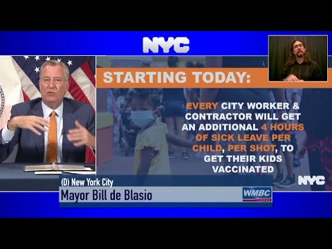 NYC Expanding Paid Sick Leave For COVID–19 Vaccinations