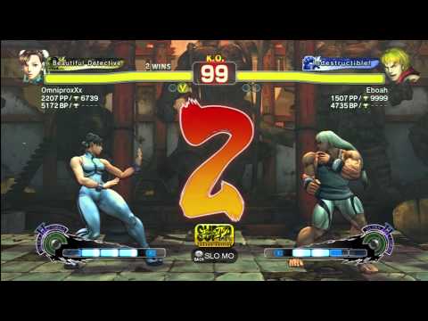 Chun Li ( OmniproxXx ) vs Ken ( Eboah ) HD 1080P