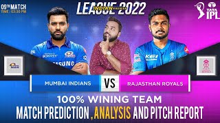 RR vs MI IPL  2022 9th Match Prediction- 02 April | Rajasthan vs Mumbai IPL Match Prediction #ipl