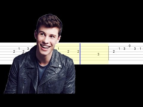 Shawn Mendes - In My Blood (Easy Guitar Tabs Tutorial)