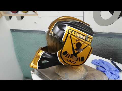 Korhonen - Kampparit työvaiheet - Kynäruiskumaalaus