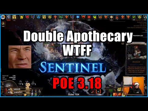 ⚡ POE 3.18 ⚡ espiatv - Double Apothecary WTF