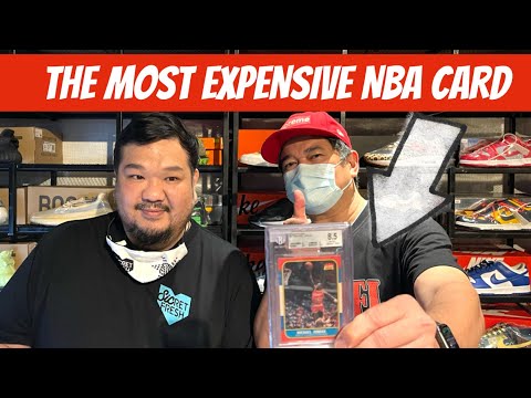P 220 MILLION NBA CARD & MICHAEL JORDAN ROOKIE CARD UP CLOSE!